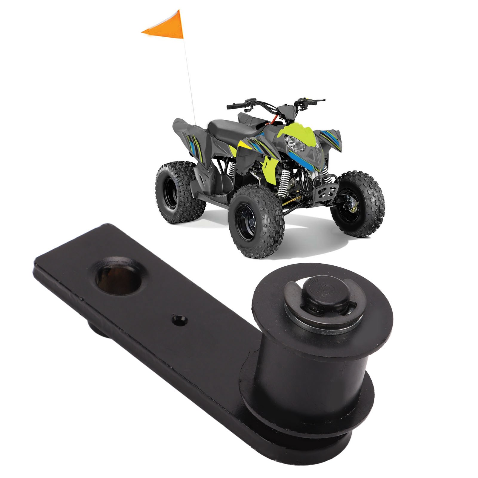 Verstärkter Schwarzer Kettenspanner Für Polaris Rzr 170 0452954 0451686