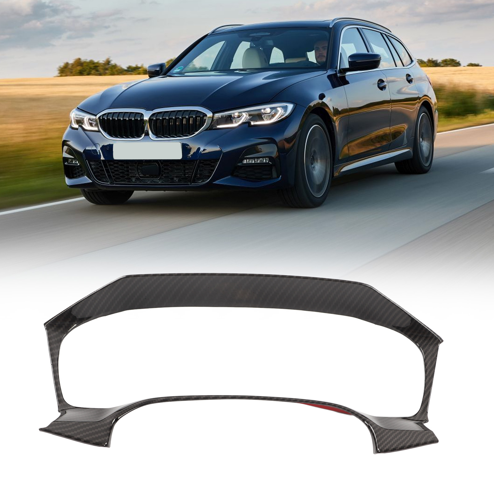 Dekorativer Aufnäher Für Den Rahmen Der Instrumentenanzeige Im Auto Mit Carbon-textur, Passend Für Bmw 3er (g20/g21) 2020-2022 (referenz: Oc05504)