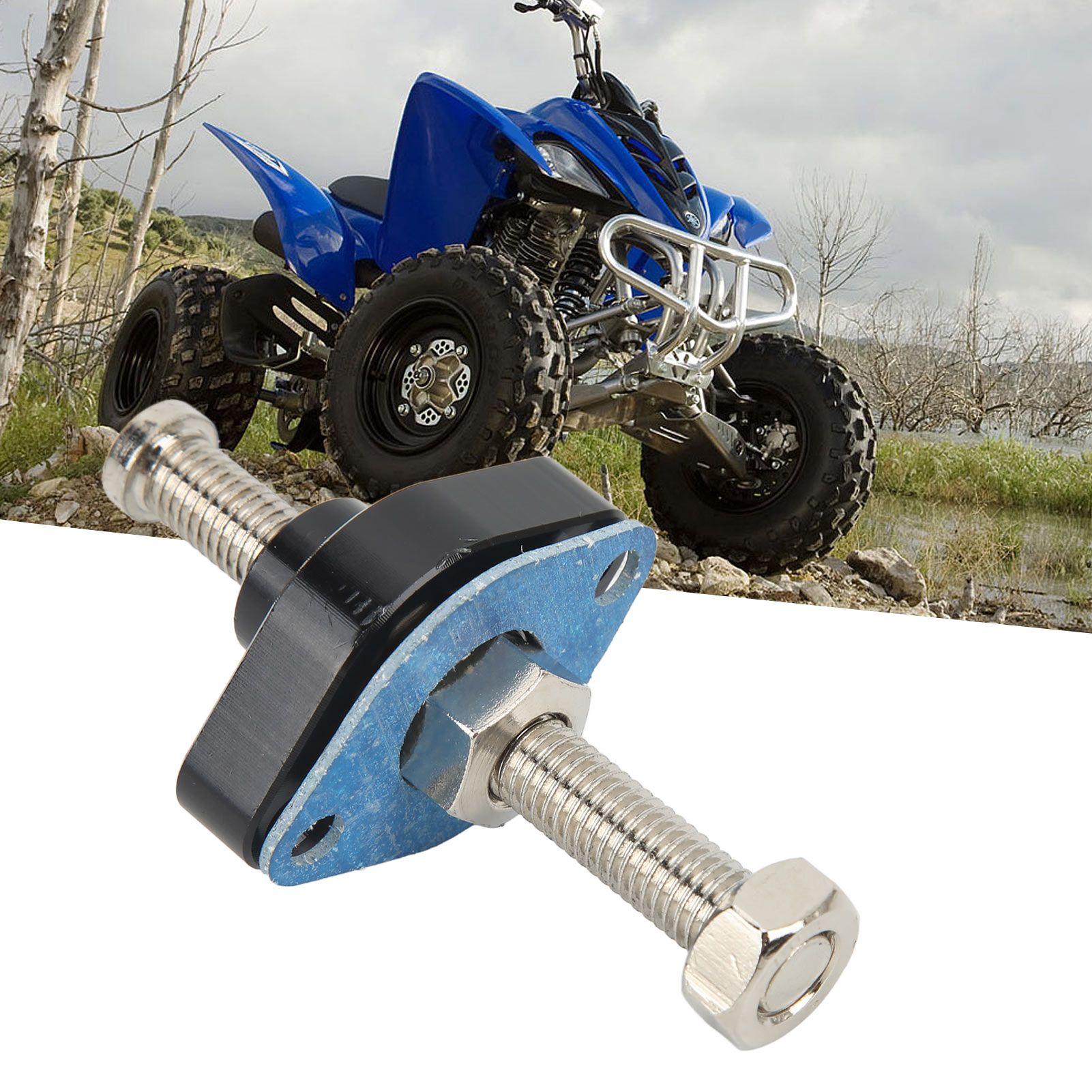 Manueller Steuerkettenspanner 31g-12210-01-00 Für Yamaha Warrior 350 Yfm350x Quad (1987–2004), Schwarz
