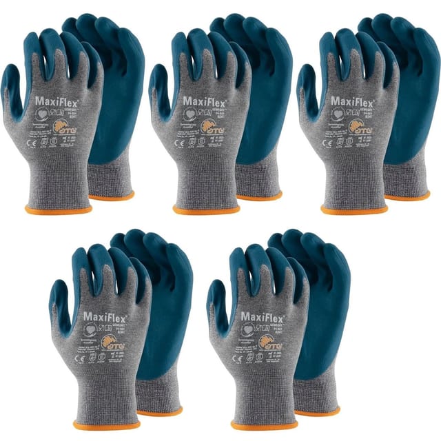 Arbeitshandschuhe Maxi Comfort Montagehandschuhe Gr. 8 / 5 Paar - Vasalat