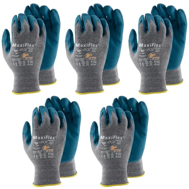 Arbeitshandschuhe Maxi Comfort Montagehandschuhe Gr. 10 / 5 Paar - Vasalat