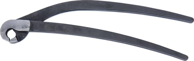 Fliesenlochzange 190 mm schwarz lackiert Spezialzangen
