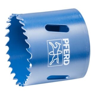 Bi-Metall Lochsäge Co8/M42 ø 48 mm Schnitttiefe 31 mm für Stahl, Edelstahl, Blech, Holz - Pferd