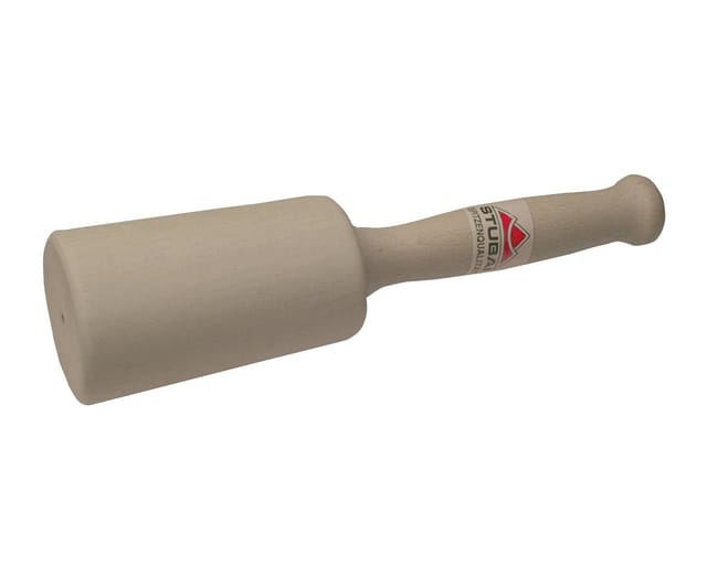 Holzklüpfel (Schreinerklüpfel) runde Ausführung Holzhammer 80x125mm - Stubai