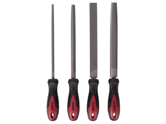 FEILENSATZ FÜR STAHL - 20 cm/8" - 4 St.