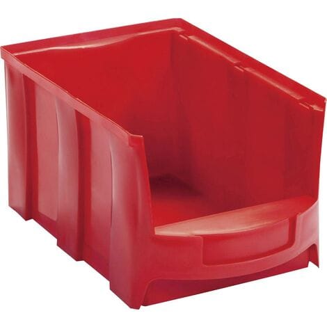 STAR4R Sichtlagerkasten STAR4R (l x b x h) 332 x 211 x 174 mm Rot 1 St. - Viso