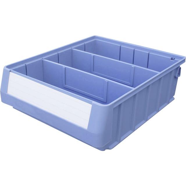 VISO TR 3209 Sichtlagerkasten (B x H x T) 234 x 90 x 300 mm Blau 1 St.
