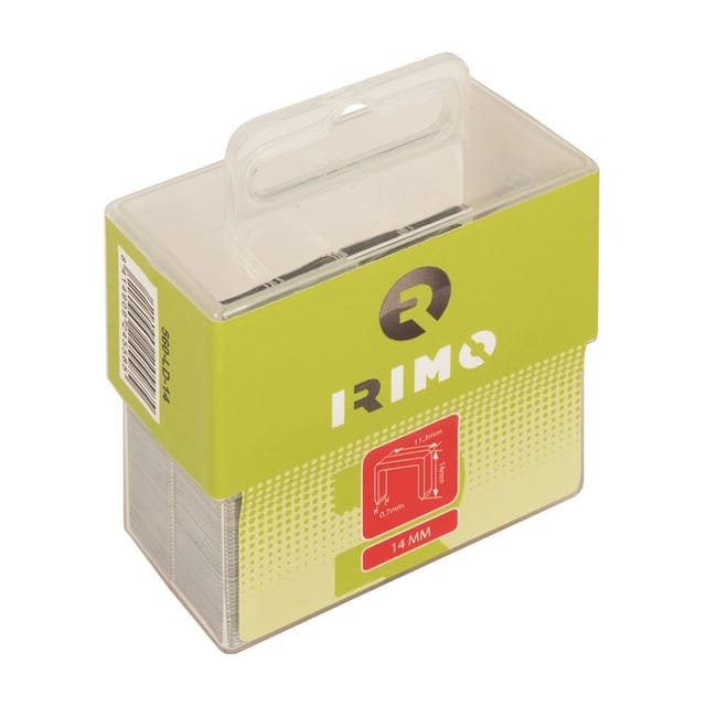 Bahco - Mehrzweck-Heftklammern, 6 mm, 1000 Einheiten. 560-LD-06 Irimo