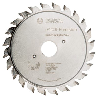 Vorritzblatt Top Precision Best for Laminated Panel, 120 x 20 x 2,8 - 3,6 mm - Bosch