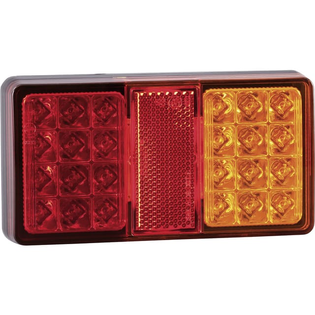 SecoRüt Anhänger-Rückleuchte Bremslicht, Reflektor, Blinker, Rückleuchte links, rechts 12 V, 24 V