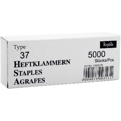 Rapid Heftklammer Industriequalität 37/10, 5000 Stk.