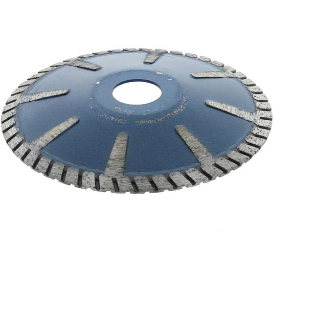 Btec - Diamant Trennscheibe Granit Concave Kurvenscheibe ø 125 mm Bohrung 22,22 mm