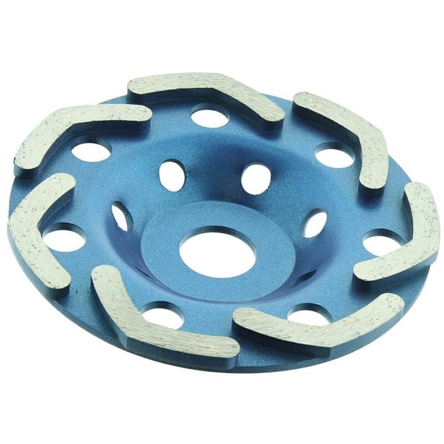 Btec - Diamant Topfschleifer special arc ø 125 mm, Bauhöhe 22 mm, Bohrung 22,22 mm