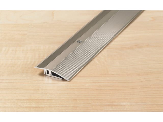 Anpassungsprofil Proline procover Designfloor, 0-9 mm, Aluminium, 100 cm, eloxiert Edelstahl