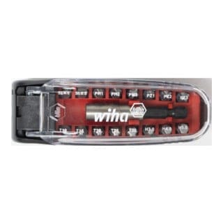 Bit Set CroCo gemischt 1/4' 16-tlg. in Box (35565) - Wiha