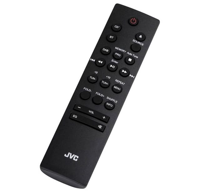 JVC - UX-C25DAB - Mikro-HiFi-System mit cd, usb, Bluetooth, Dab+, fm, Line-In und ir, Schwarz