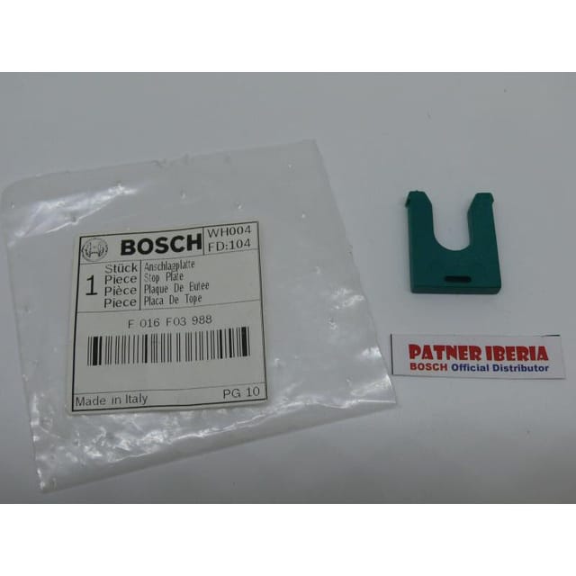Original Ersatzteil Bosch F016F03988 Anschlagplatte