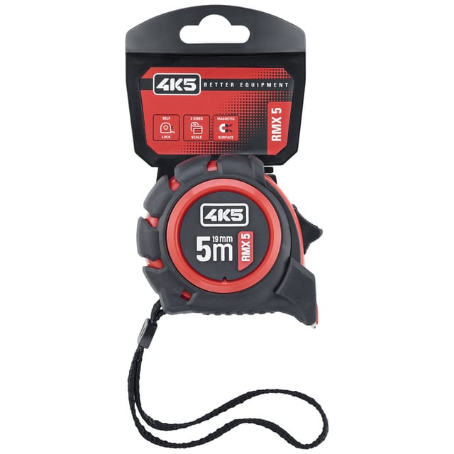 Tools rmx 5 RollMeter 5m 606.100-5 Maßband 5 m - 4K5
