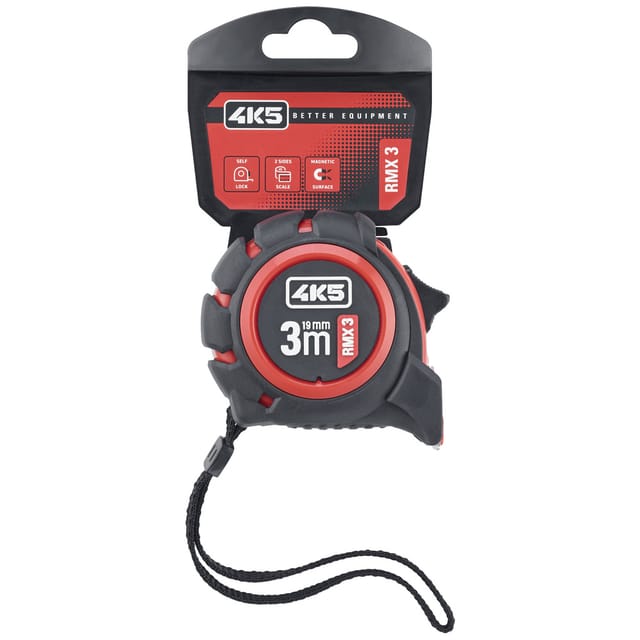 Tools rmx 3 RollMeter 3m 606.100-3 Maßband 3 m - 4K5