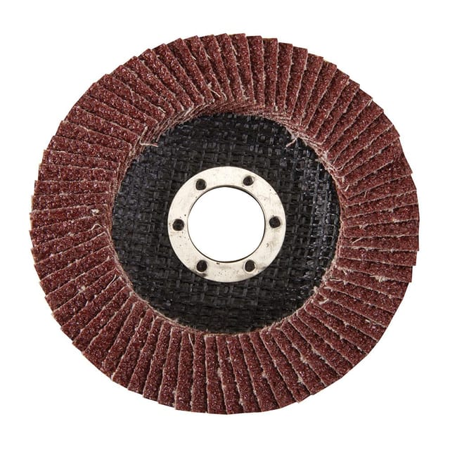 Korund-Fächerscheibe 115 mm, 40er-Körnung