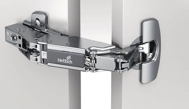 Hettich - sensys 8657i THS55 fix Null-Einsprungscharnier halbaufliegend ged.ÖW165°