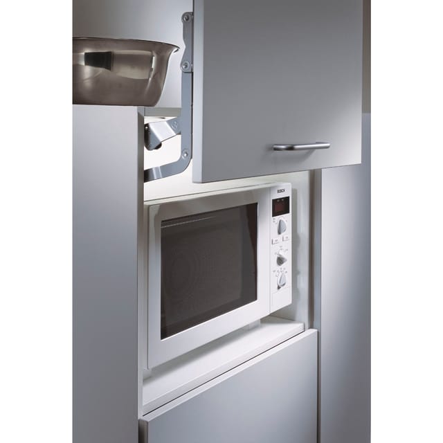 Peka - Hochschwenkbeschlag hb 500 kb 450-600, Tragkraft 0-4 kg, silber