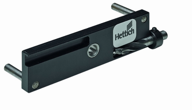 Bohrlehre für Push to open Pin, Ø10mm, schwarz - Hettich