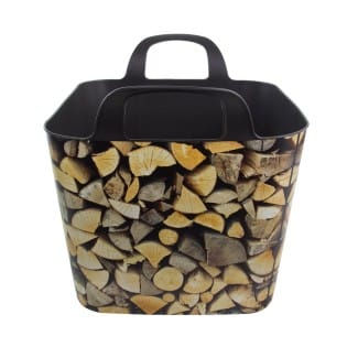 Flexibler Holzkorb 40x40x31 cm