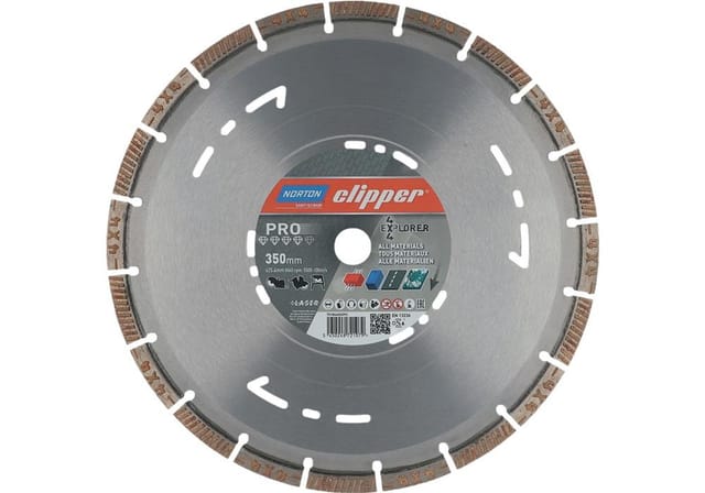 Clipper Diamant Sägeblatt Pro 4x4 Explorer (vormals 4x4 Explorer+), Ausführung: 350 x 25,4 mm