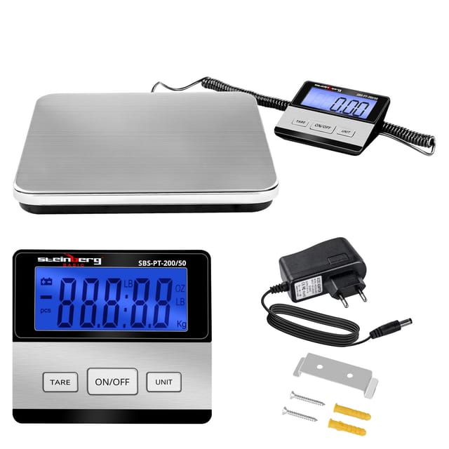 Post-Plattformwaage für Pakete SBS-PT-200/50 bis 200kg / 50g