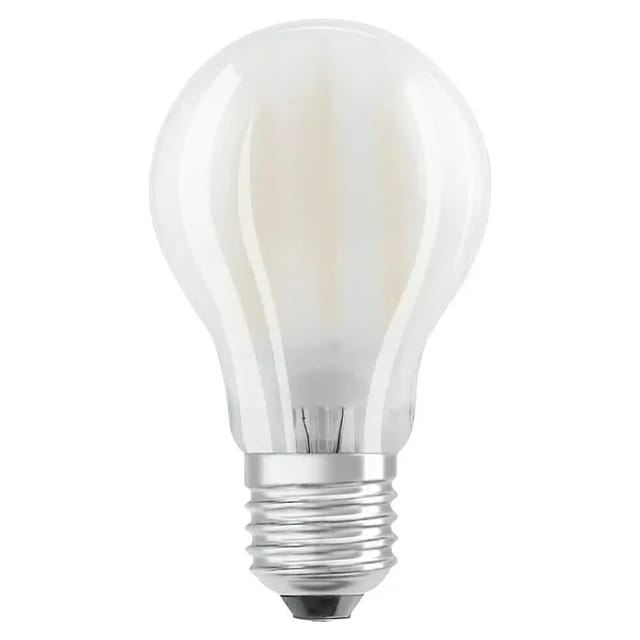 Osram LED Leuchtmittel Cla E27 7W warmweiß, weiß matt Leuchtmittel
