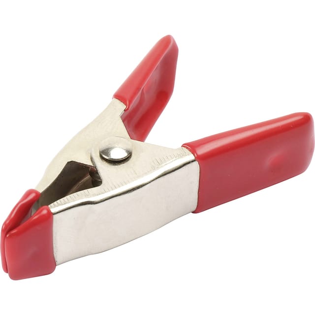 Federklemme Metall teilgummiert 50 mm Toolcraft 1586228 Produktabmessung, Länge: 50 mm Ausladungs-M