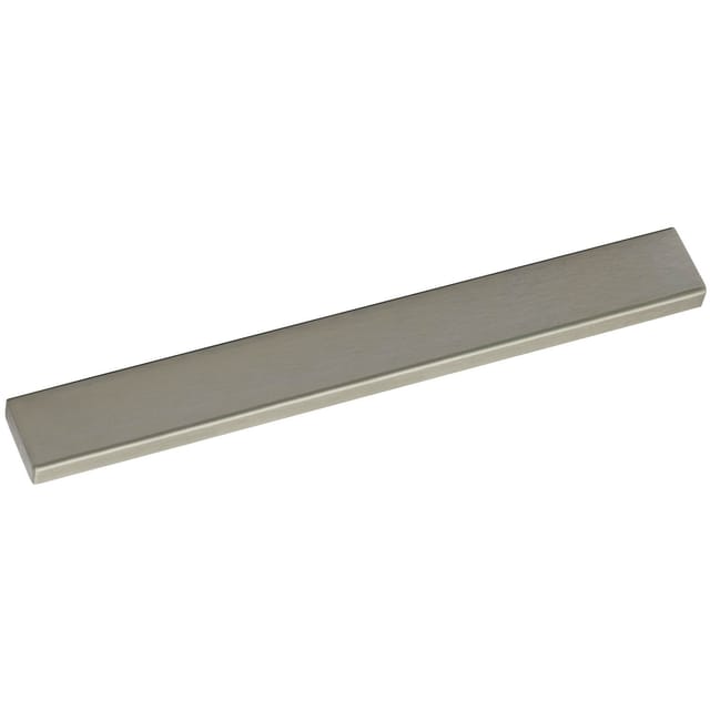 Simausrom - Griff Ergane la 224mm - eleganter flacher Möbelgriff - Griffleiste Breite 304mm, Edelstahl gebürstet