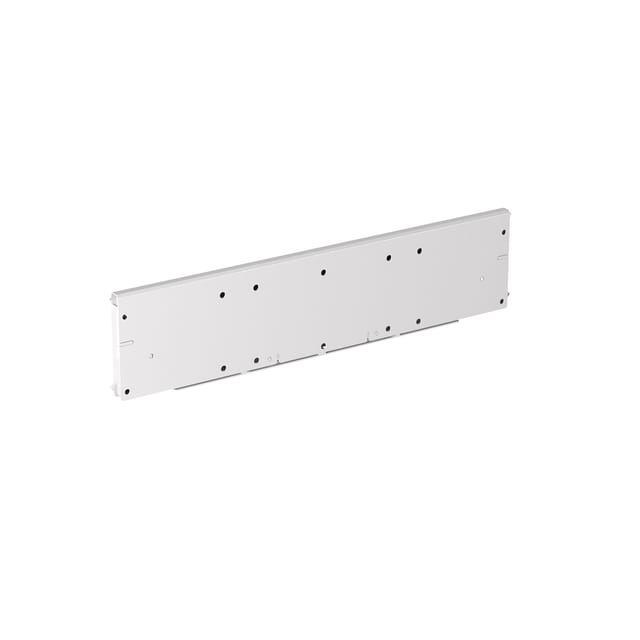 Trennwand Stahl eb 392 mm Alu-Finish