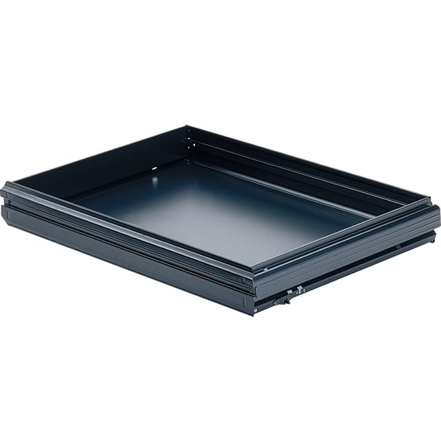 Systema Top 2000 Breitwandschubladen, kb 600 mm, schwarz - Hettich
