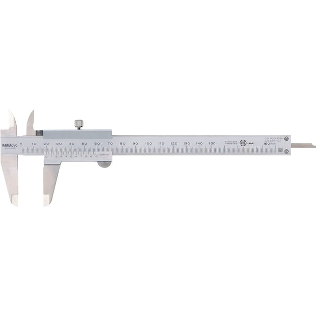 Nonius Messschieber 0-150mm, 0,05mm, Metrisch - Mitutoyo