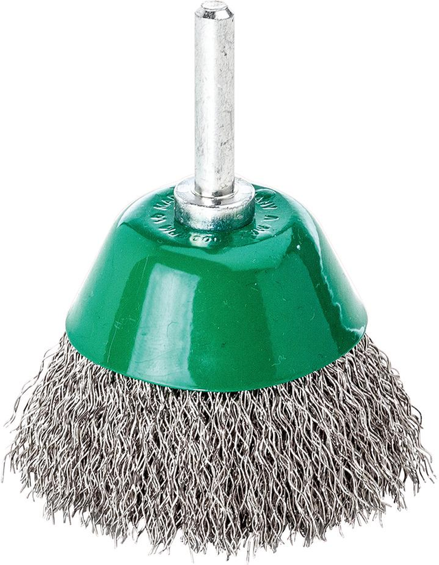Lessmann Schaft-Flächenbürste Edelstahl gew. 50x0,3mm
