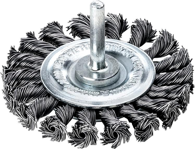 LESSMANN Schaft-Rundbürste Stahldraht gez. 75x0,5mm