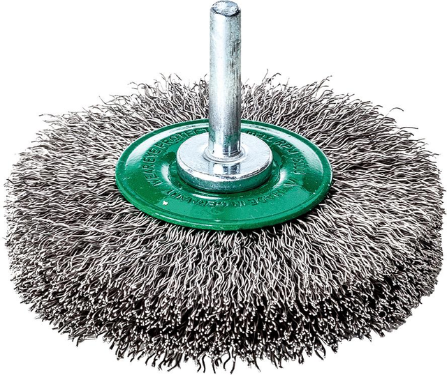 Lessmann Schaft-Rundbürste Edelstahl gew. 70x0,3mm