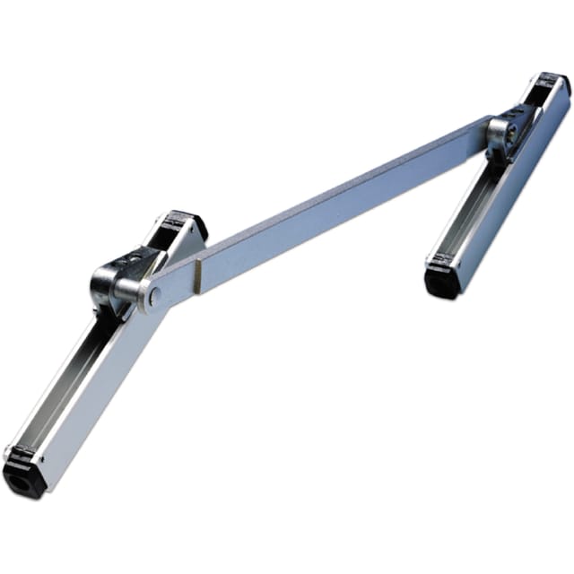 Geze - OL90N/OL95 Pfosten-/Rahmenübertragung, bis 150 mm, Alu silber eloxiert