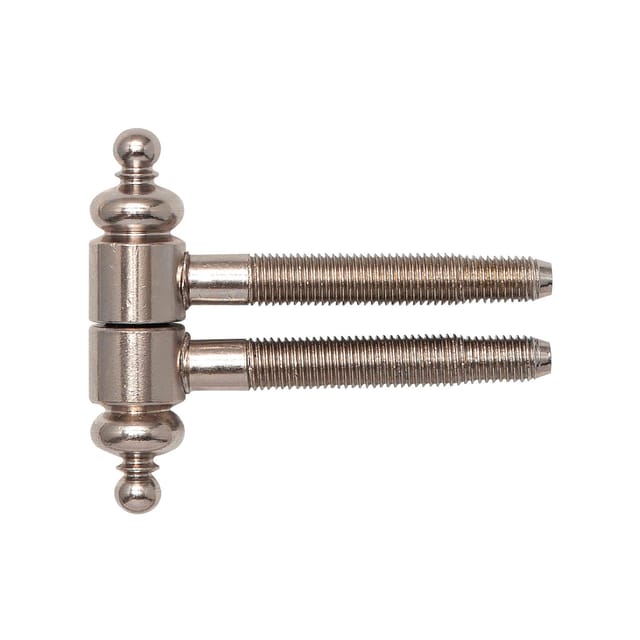 SFS Einbohrband mit Zierkopf, ø 16 mm, Bandhöhe 63 mm, Stahl vernickelt