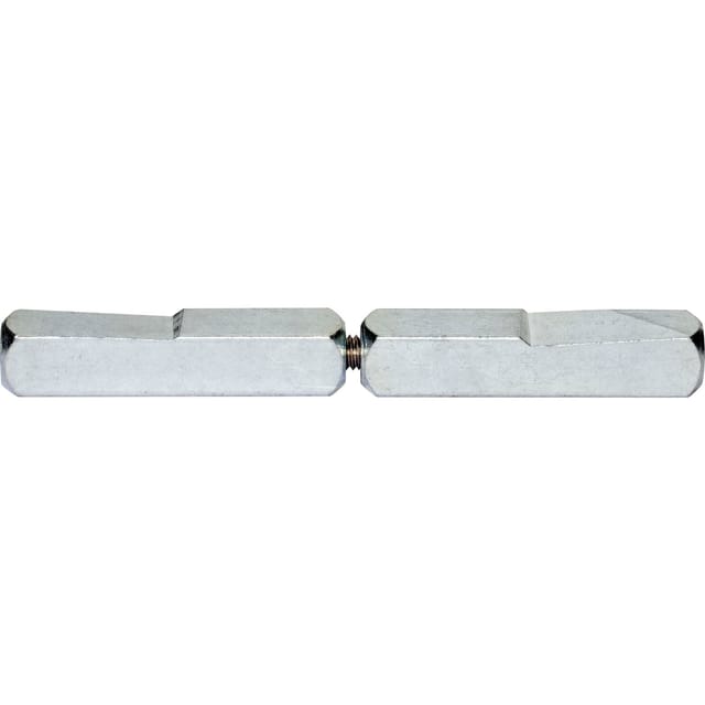 BKS - Drückerstift geteilt 78430, li 45 x la 55 mm, vk 9 mm, Stahl verzinkt