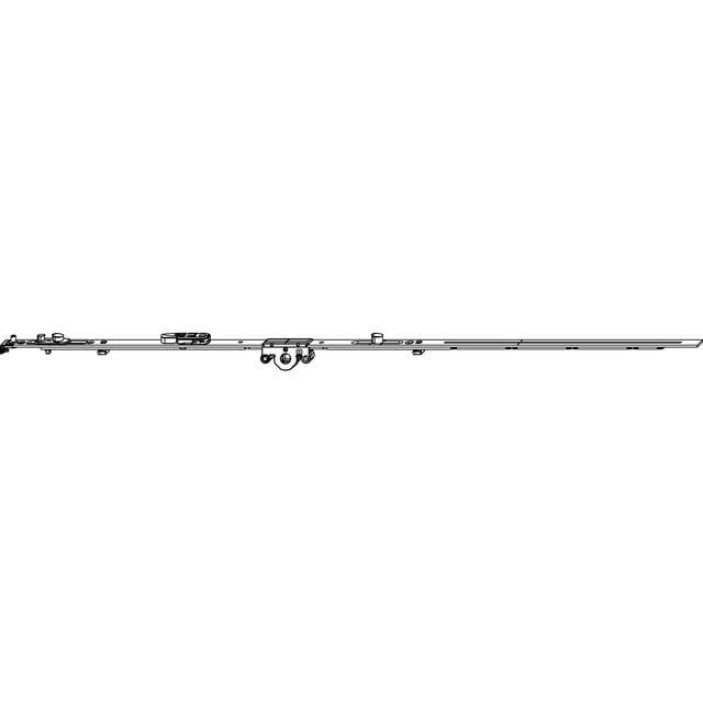 Maco - mm DK-Getriebe fix, Kippschwinge, dm 15mm, 1VZ, ffh 661-840 mm (212118)