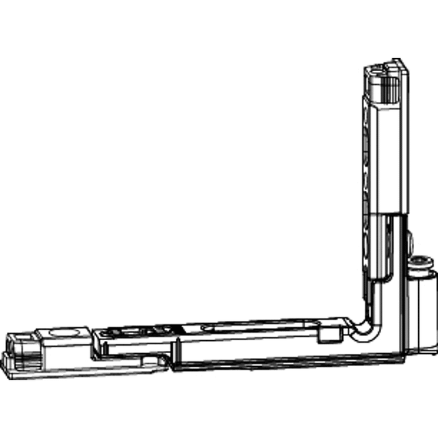 Falzecklagerband power Versatz 9 mm 150 kg silber links (215807) - Maco