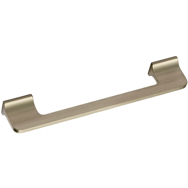 Furnipart Möbelgriff Key LA160 - Griff für Möbel, ideal als Kommodengriff, Zinkdruckguss Edelstahl Effekt