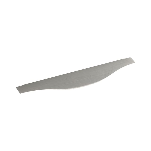 Furnipart - Griffleiste Primo la 2x 90mm - Möbelgriff zum Schrauben - Griff Breite 296mm, Aluminium Edelstahl-Effekt