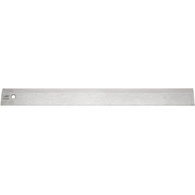 Helios Preisser - Stahllineal mattverchromt mit Fase Länge 400 mm