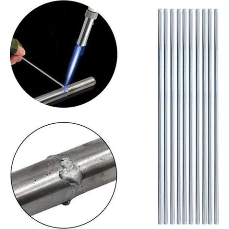 2,0 Mm Aluminium-schweißdraht – 10 Stück À 50 Cm – Pulverfreies Niedertemperaturschweißen – Korrosionsbeständig