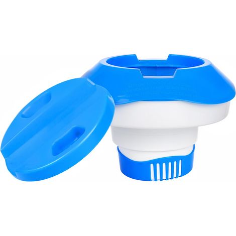 8-zoll-schwimm-pool-spender, Faltbarer Schwimmender Chlor-spender, Schwimmender Diffusor Für Pools, Spas, Wasserparks, Whirlpools Und Springbrunnen