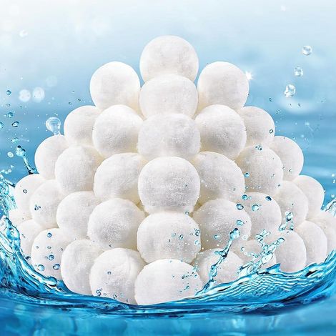 1500 G Wiederverwendbare Poolfilterbälle, Wattebällchen Für Poolfilter, Sandfiltersysteme, Poolzubehör, Poolreiniger, Aquariensandfilter